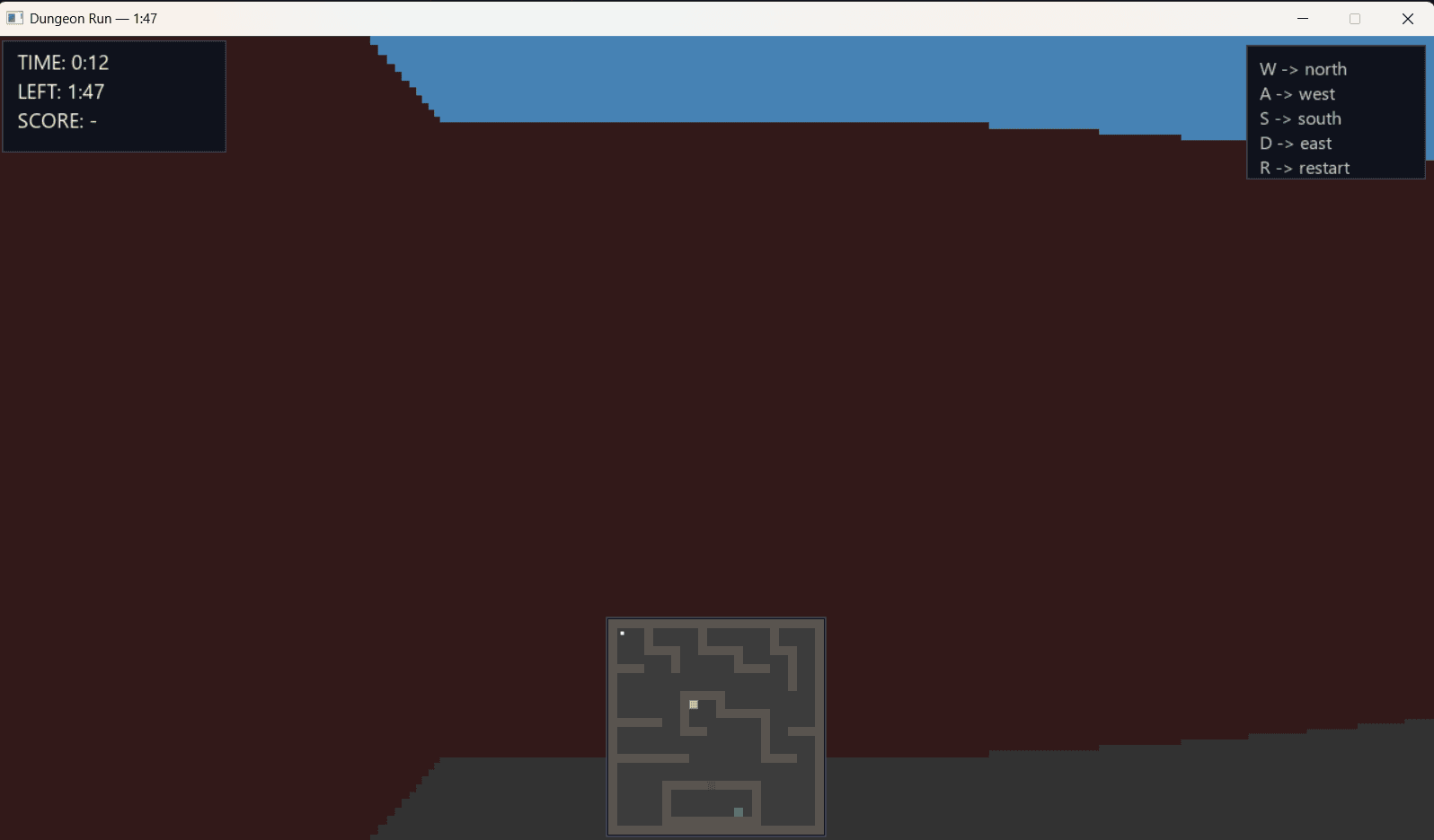 Raycaster Find the Door - Gameplay Experience 1