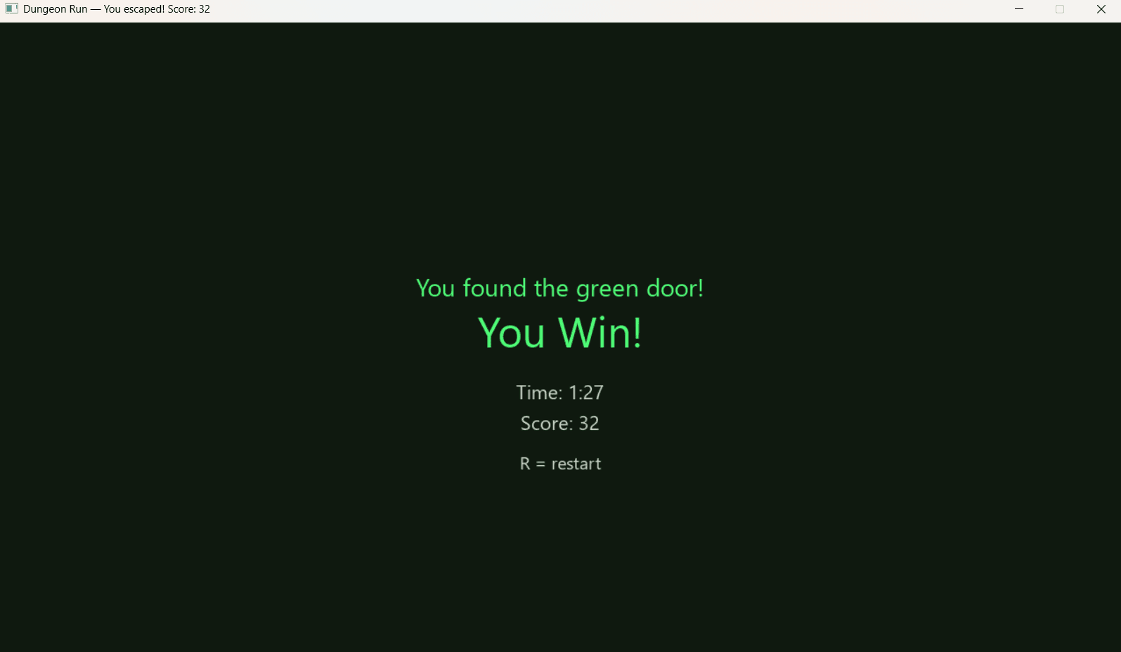 Raycaster Find the Door